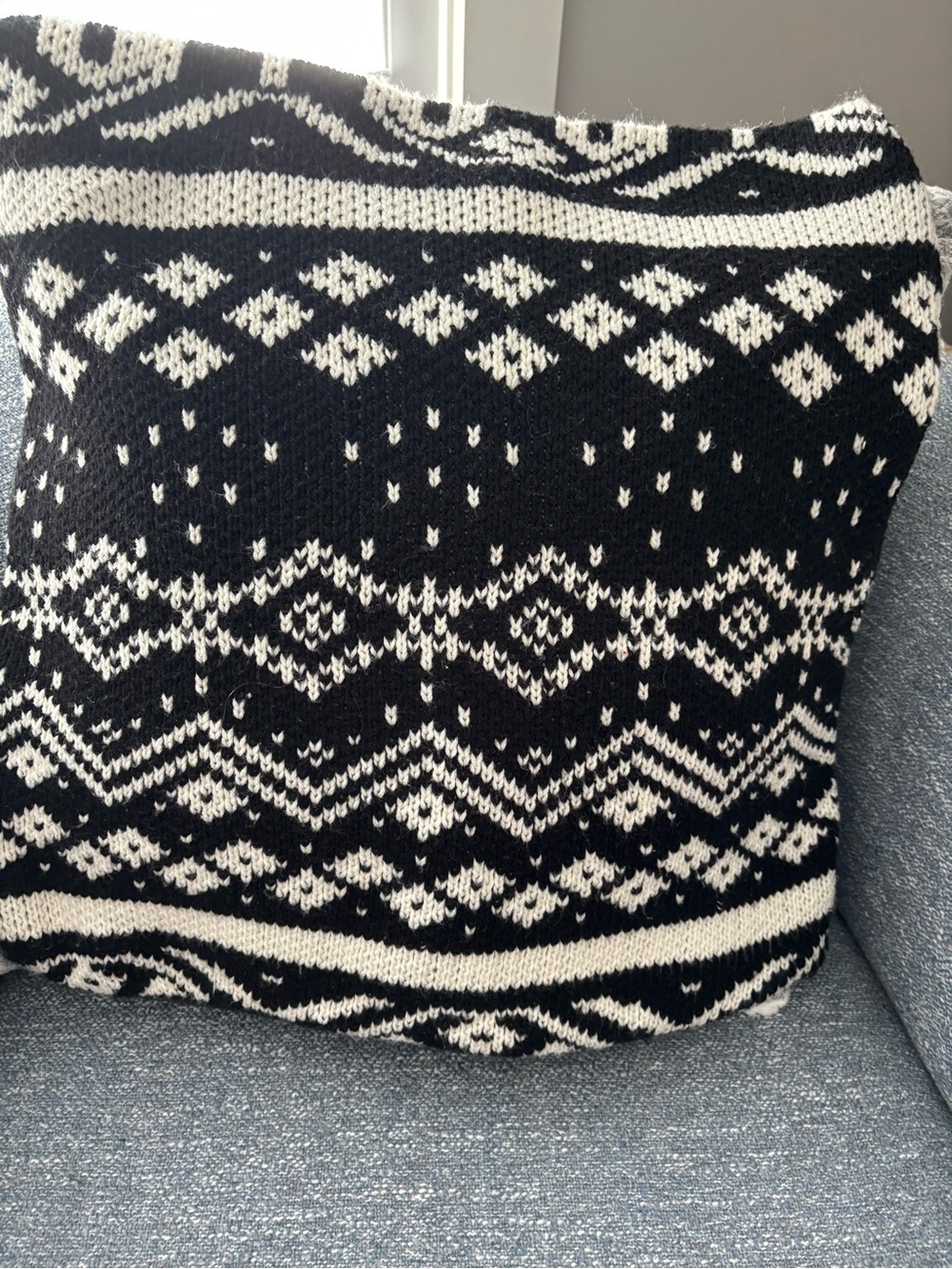Crate and Barrel Pillow Cover